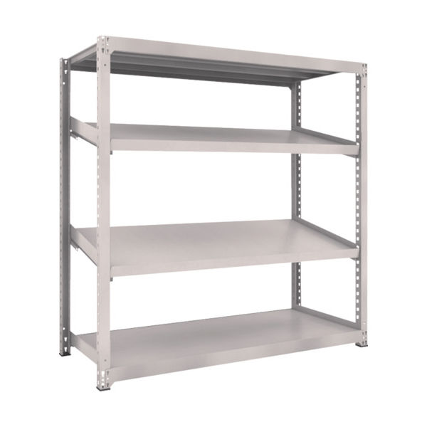 トラスコ中山 TRUSCO スチールラック M3型中量棚 1800X721XH1800 4段 傾斜2段 M3-6674K2 1台(1個)（直送品）