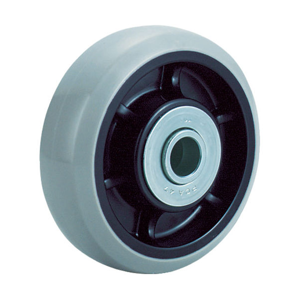 トラスコ中山 TRUSCO キャスター TYSシリーズ 車輪のみ ウレタン 100φ TYSUW-100 1個 484-7563（直送品）