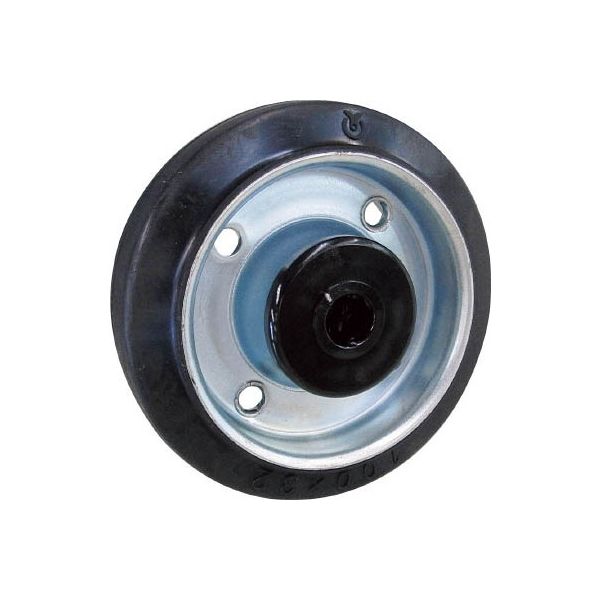 トラスコ中山 TRUSCO キャスター TYSシリーズ 車輪のみ ゴム 100φ TYSW-100 1個 484-7580（直送品）