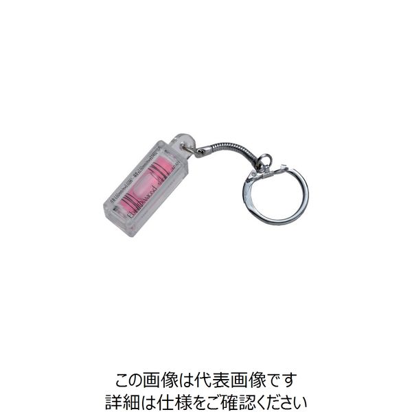 エビス エビスダイヤモンド キーホルダーレベル EDーKEYR レッド ED-KEYR 1個 485-0645（直送品）