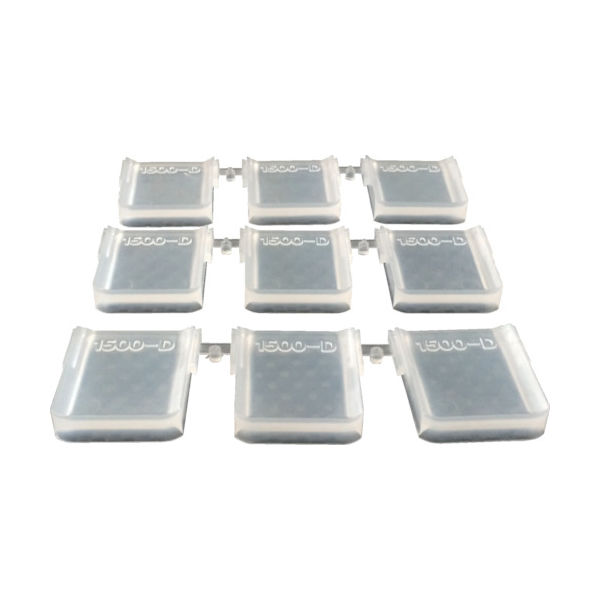 リングスター スーパーピッチ5.5mm 仕切板1500Dクリア 1500D-C 1パック(9枚) 487-2401（直送品）