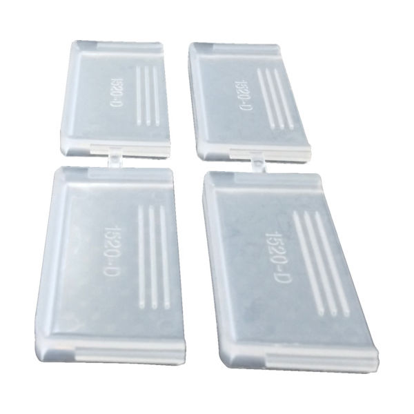 リングスター スーパーピッチ5.5mm 仕切板1520Dクリア 1520D-C 1パック(4枚) 487-2428（直送品）