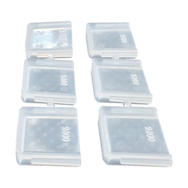 リングスター スーパーピッチ5.5mm 仕切板2300クリア 2300-C 1パック(6枚) 487-2436（直送品）