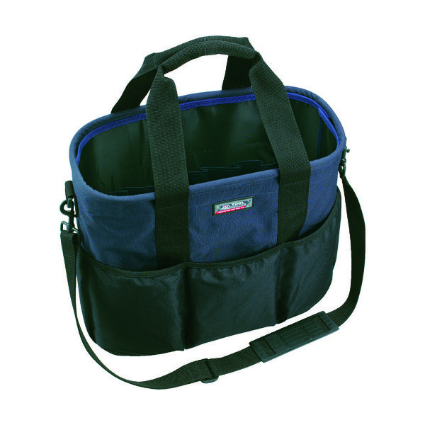 リングスター RING STAR ミスターツールバッグMBー420Uブラック/ブルー MB-420U-BK/B 1個 487-2908（直送品）