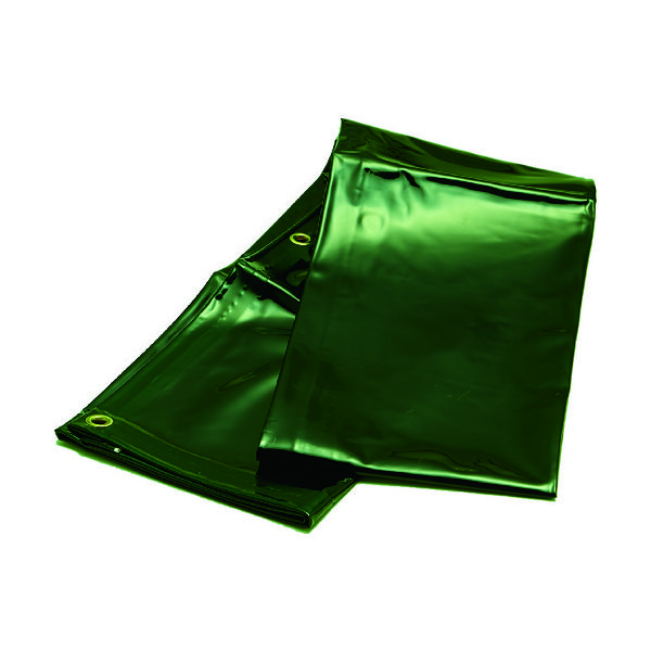 トラスコ中山 TRUSCO 溶接遮光シートのみ 0.35T×W970×H1470 緑 B15-3-GN 1枚 487-5273（直送品）