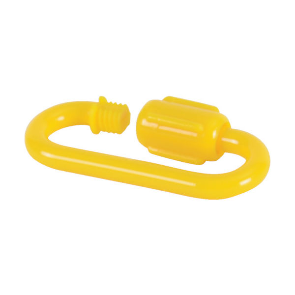 トラスコ中山 TRUSCO プラカラビナ イエロー 8MM (2個入) TCK8Y 1袋(2個) 488-7689（直送品）