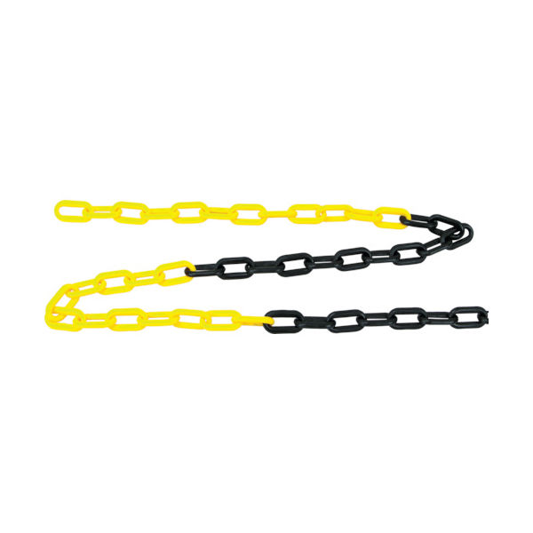 トラスコ中山 TRUSCO プラチェーン 黄/黒 6MMX2M TPCB6-2YB 1本 488-8669（直送品）