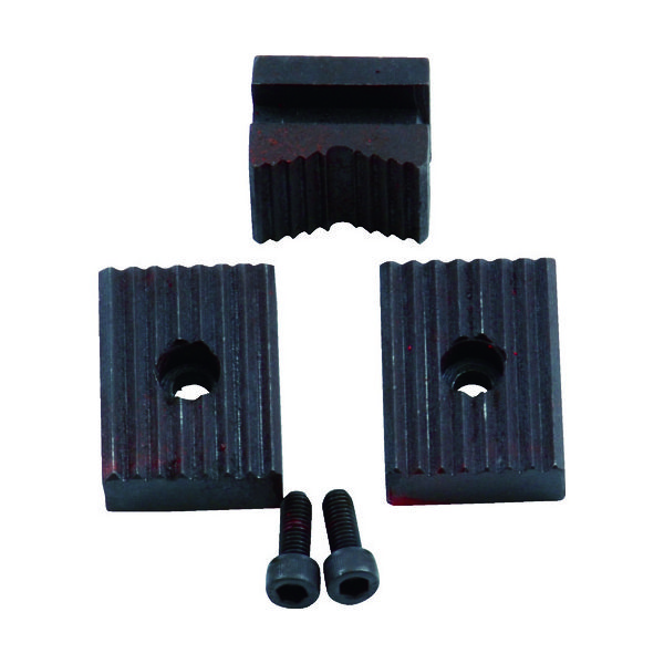 トラスコ中山 TRUSCO パイプバイス TPVー1用口金セット TPV-1KNS 1セット 488-8952（直送品）