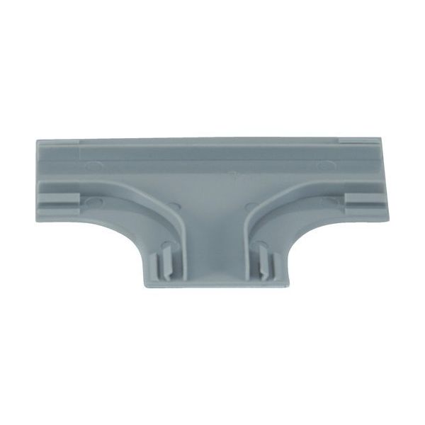 トラスコ中山 TRUSCO 配線カバーコネクターベース Tタイプ 幅50 TRB50T-GY 1個 488-9096（直送品）