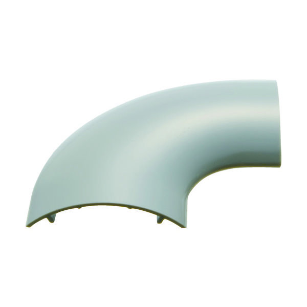 トラスコ中山 TRUSCO 配線カバーコネクターフタ Uタイプ 幅50 TRD50U-GY 1個 488-9363（直送品）