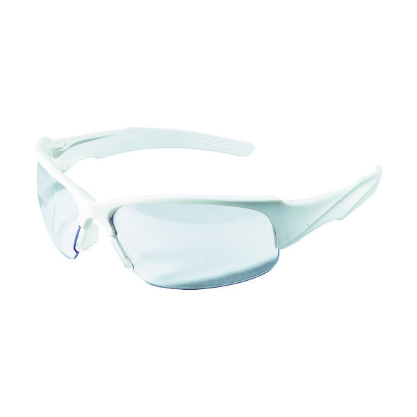 トラスコ中山 TRUSCO 二眼型セーフティグラス ホワイト TSG-808W 1個 488-9886（直送品）