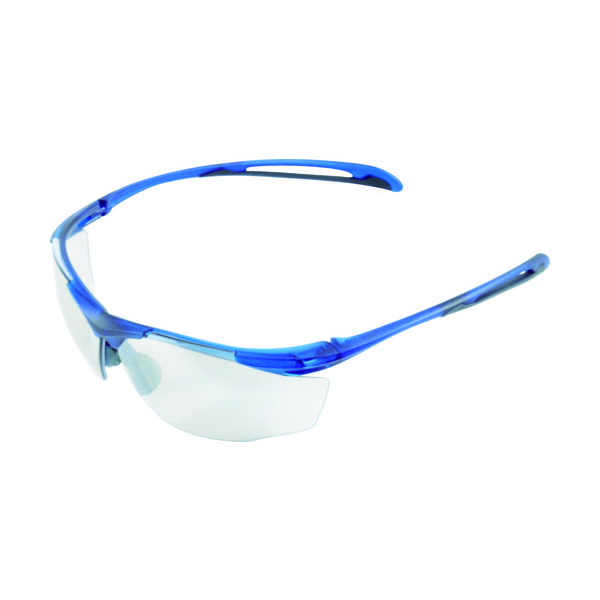 トラスコ中山 TRUSCO 二眼型セーフティグラス (フィットタイプ) ブルー TSG-8212B 1個 488-9894（直送品）