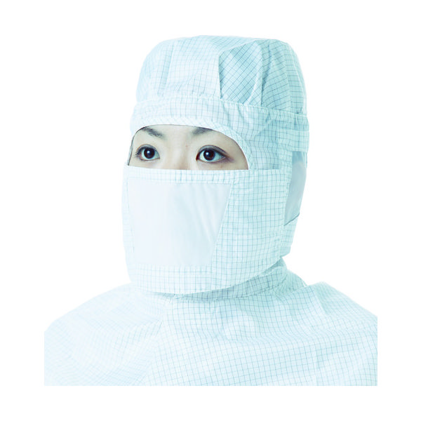 トラスコ中山 TRUSCO 【売切廃番】 共布制電子グリッド仕様マスク ホワイト(1枚入り) TGTMF-W 1枚 489-2585（直送品）