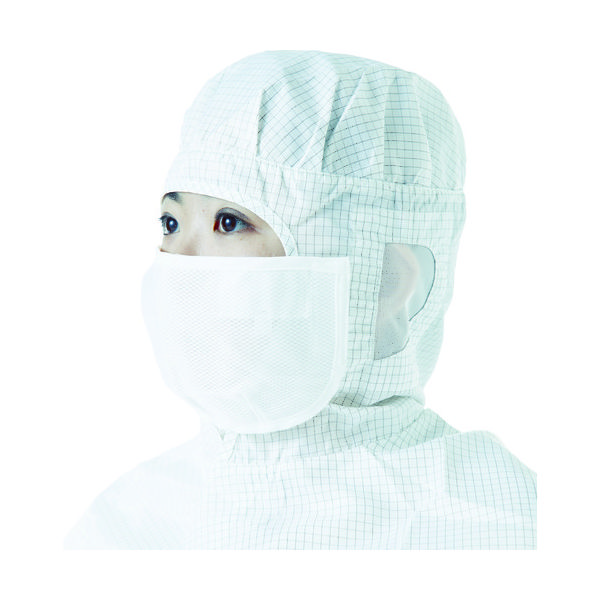 トラスコ中山 TRUSCO 【売切廃番】 立体メッシュマスク ホワイト TRM-W 1枚 489-2607（直送品）