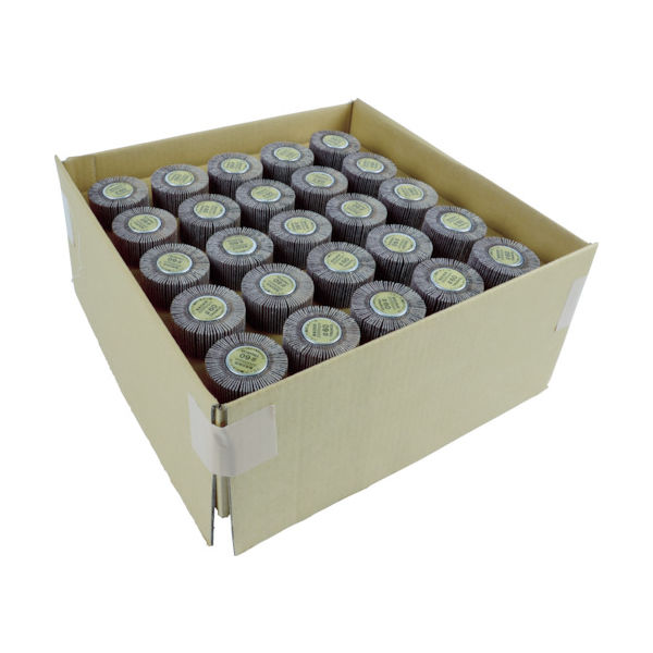トラスコ中山 TRUSCO まとめ買い フラップホイル外径40×25×軸径6 60# 50個入 UF4025-60-50P 1箱(50個)（直送品）