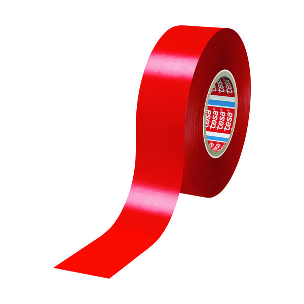テサテープ tesa ラインマーキングテープ 赤 50mmX33m 4169N-PV8-R 1巻 491-1296（直送品）