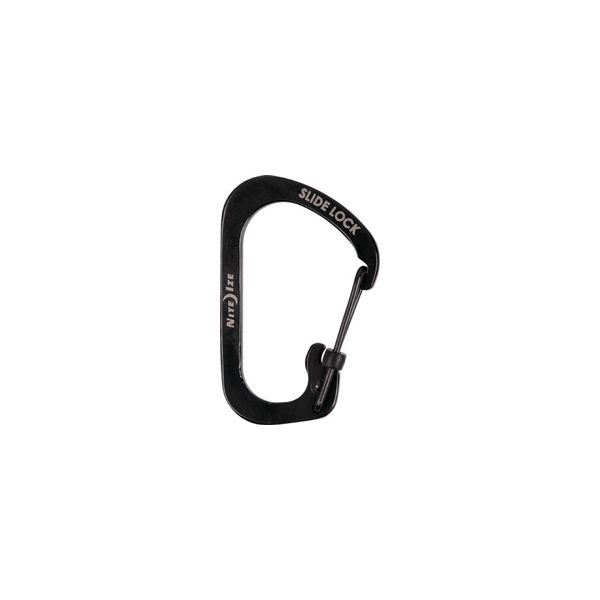 Nite Ize NiteIze スライドロックカラビナー #2 ブラック NI03051 1個 491-4376（直送品）