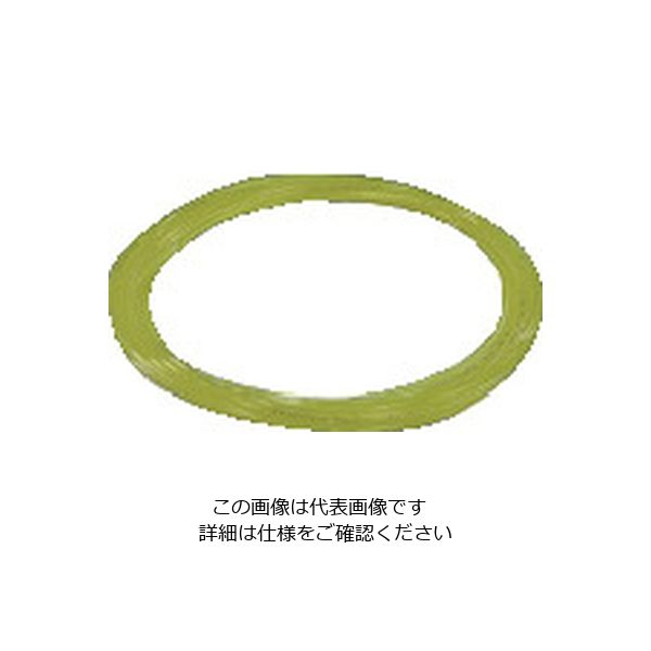 千代田通商 チヨダ TEタッチチューブ 10mm/20m クリアイエロー TE-10-20 CY 1巻 491-7910（直送品）