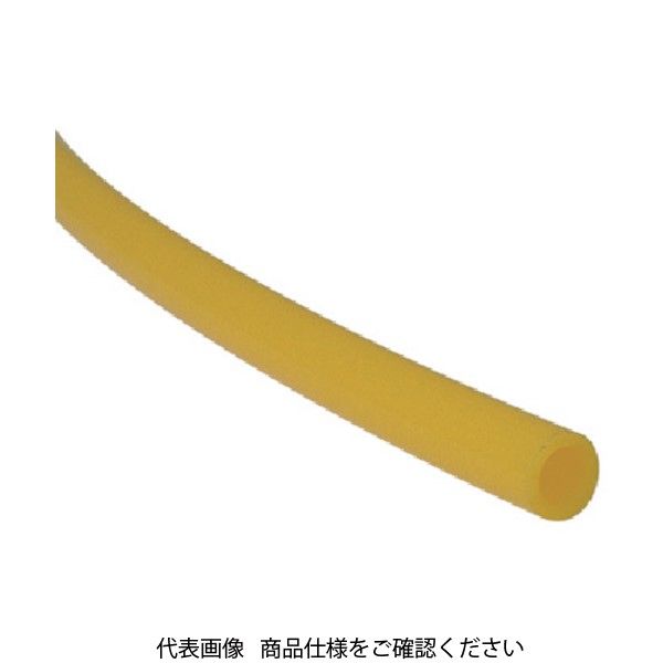 千代田通商 チヨダ ポリウレタンチューブ TEタッチチューブ 6mm/100m 黄 TE-6-100 Y 1巻 491-8673（直送品）