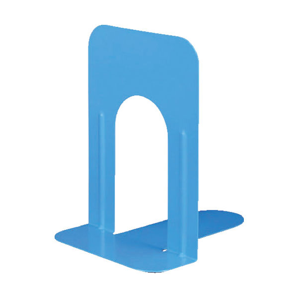 ナカバヤシ ブックエンドTタイプ Lサイズ マットブルー BE-T302-MB 1組(2枚) 493-4954（直送品）