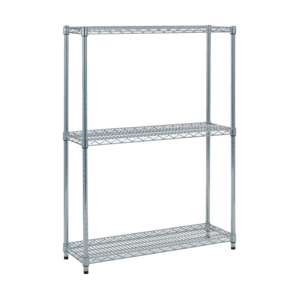 トラスコ中山 TRUSCO スチール製メッシュラック W905XD305XH1228 3段 TME-4333 1台(1個) 299-5859（直送品）