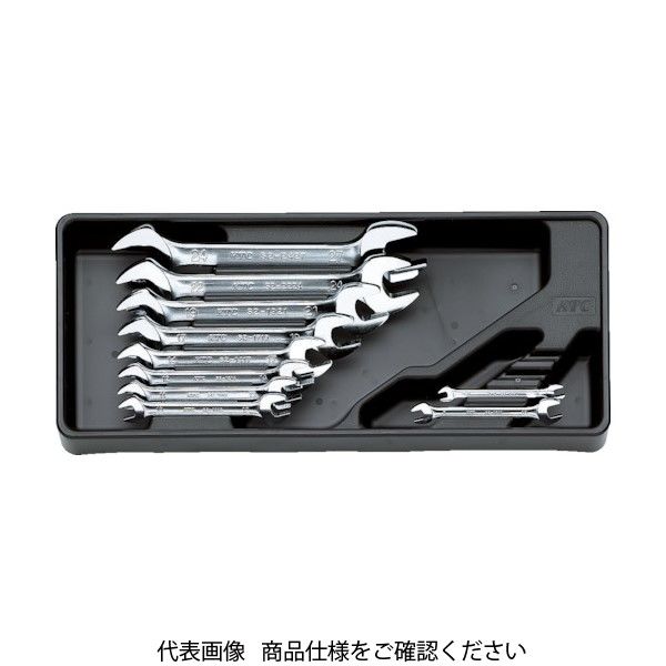 京都機械工具 KTC スパナセット[8本組] TS208 1セット 307-7063（直送品）