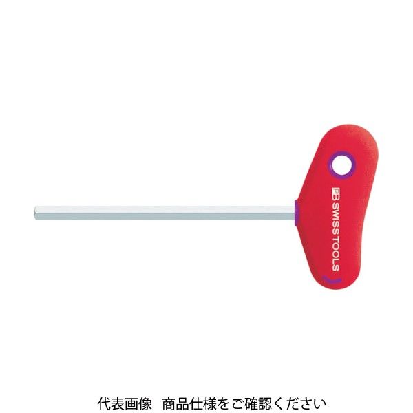 PB SWISS TOOLS PBスイスツールズ クロスハンドル六角棒ドライバー(ロング) 対辺寸法5.5 全長190 207L-5.5 1本(1個)（直送品）