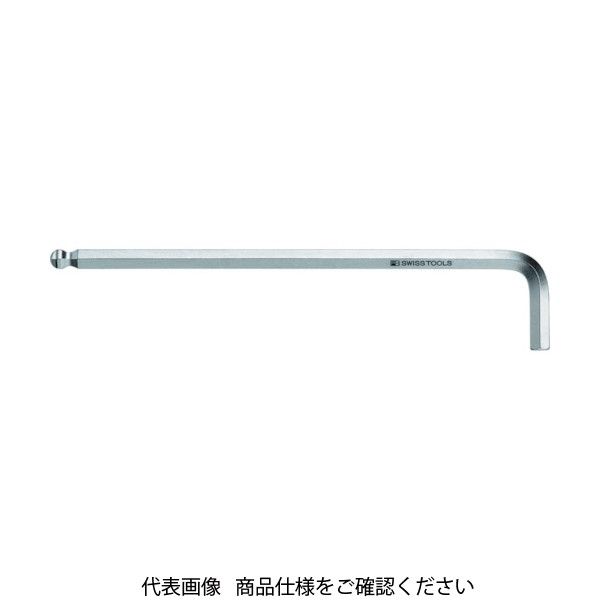 PBスイスツールズ ボール付ロング六角棒レンチ(インチ) 対辺寸法(インチ)3/8 全長220 212ZL-3/8 1本(1個)（直送品）