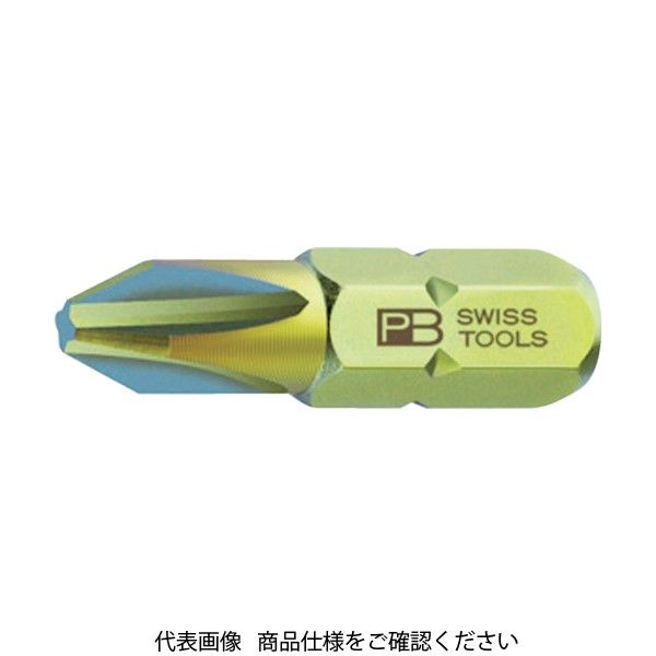 PB SWISS TOOLS PBスイスツールズ 1/4HEXプラスビット 刃先[[+]]4 全長33mm C6-190-4 1本(1個)（直送品）