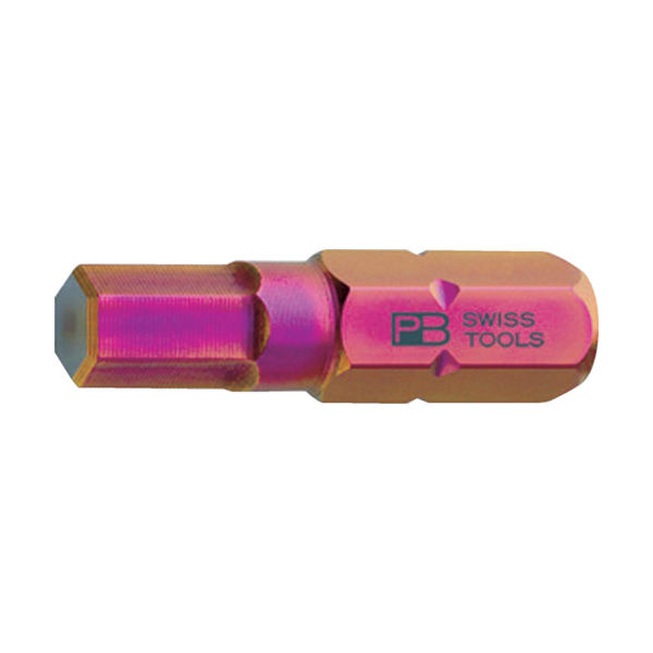 PB SWISS TOOLS PBスイスツールズ 1/4 HEXヘキサゴンビット 対辺8mm C6-210-8 1本(1個) 448-4029（直送品）