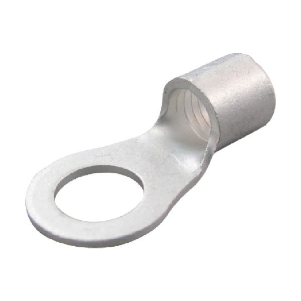 ニチフ 裸圧着端子 R形(100P) より線26.66~42.42 外寸22mm スタッド径13mm R 38-12 1パック(100個)（直送品）