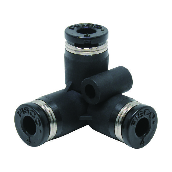 日本ピスコ ピスコ チューブフィッティング トリポッドユニオン PVU4 1個 474-2940（直送品）