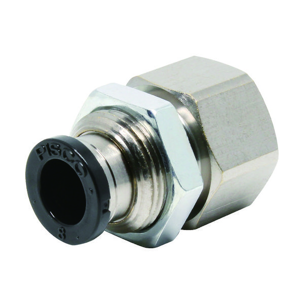 日本ピスコ ピスコ メインブロック エア供給ポート 隔壁レデューサ MKR1408 1個 474-4985（直送品）