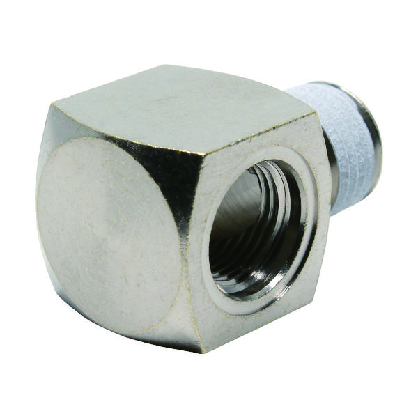 日本ピスコ ピスコ メインブロック エア供給ポート エルボB MLB1202 1個 474-5043（直送品）