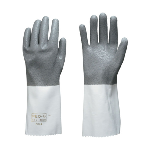 東和コーポレーション ビニスター 耐溶剤手袋 ウレタンNo.3 NO.3 1双 480-0885（直送品）