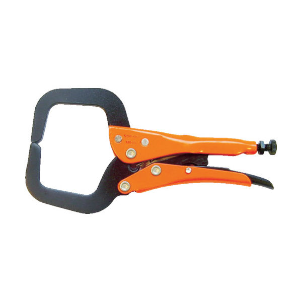 GRIPーON C型グリッププライヤー 165mm 124-06 1丁(1個) 486-4255（直送品）