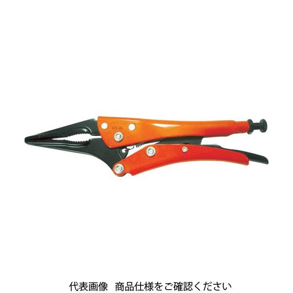 GRIPーON ロングノーズグリッププライヤー 165mm 127-06 1丁(1個) 486-4328（直送品）