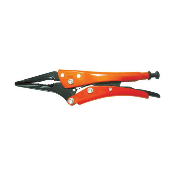 GRIPーON ロングノーズグリッププライヤー 235mm 127-10 1丁(1個) 486-4336（直送品）