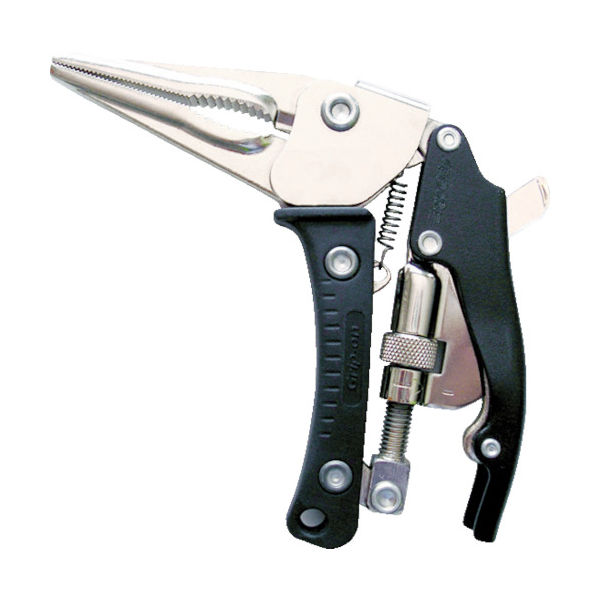 GRIPーON マルチグリッププライヤー「エルゴグリップ」 180mm 727-08 1丁(1個) 486-5553（直送品）