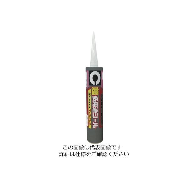 セメダイン 超多用途 スーパーシール ホワイト 333ml SUー001 1本 492-0872（直送品）