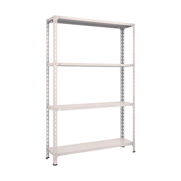 TRUSCO スチールラック 軽量棚開放型 W1200XD300XH1800 4段 ネオグレー 64V-14 NG 1台(1個)（直送品）