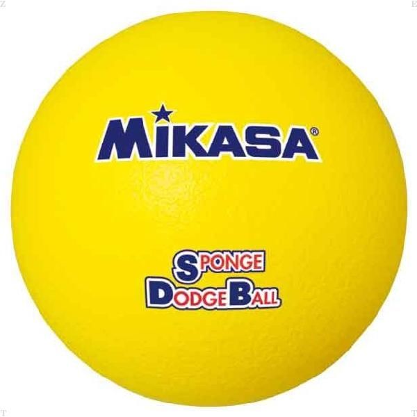 ミカサ(MIKASA) ドッジボール スポンジドッジボール STD18 イエロー 2個（直送品）