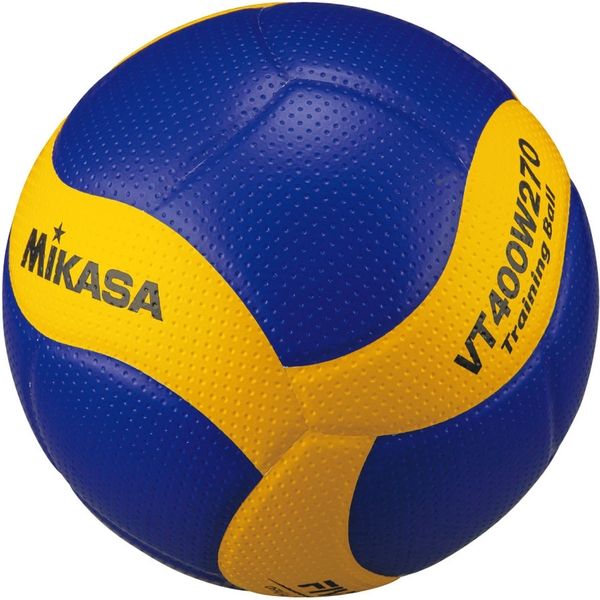 ミカサ(MIKASA) バレー4号 トレーニング 270g 青/黄 VT400W270 2個（直送品）