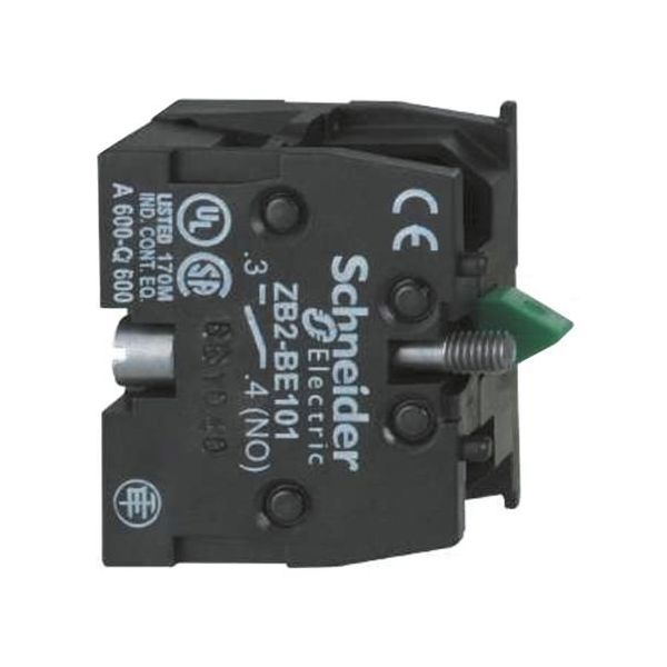 コンタクトブロック 1NO 600 V ねじターミナル Schneider Electric