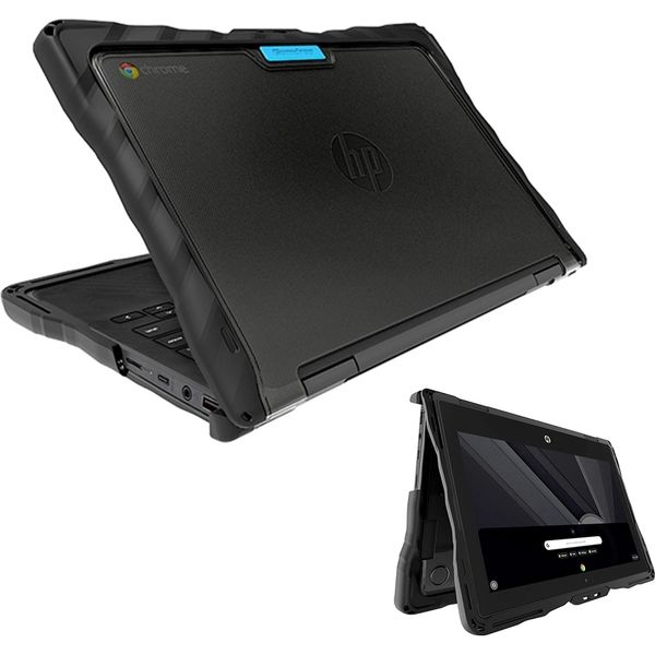 DropTech耐衝撃ハードケース HP Chromebook x360 11 G4 EE タブレットモード対応 01H015（直送品）