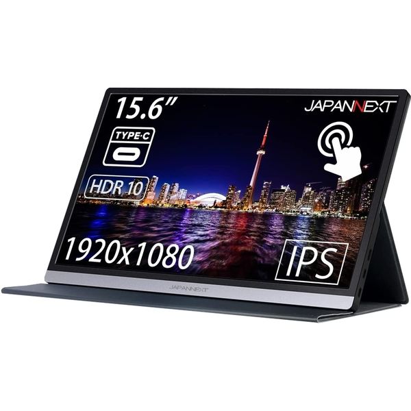 JAPANNEXT 15.6インチ ワイド タッチパネルモバイルディスプレイ