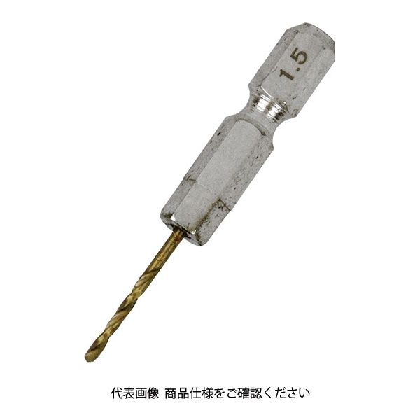 藤原産業 SK11 六角軸Tin鉄ドリル 極短 1.5mm 1セット(6個)（直送品）