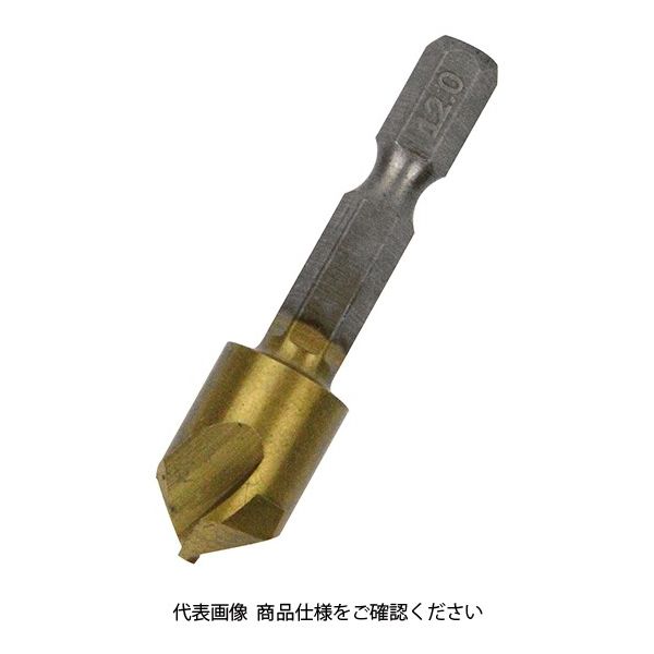 藤原産業 SK11 六角軸Tin鉄ドリル 極短 12.0mm 1セット(4個)（直送品）