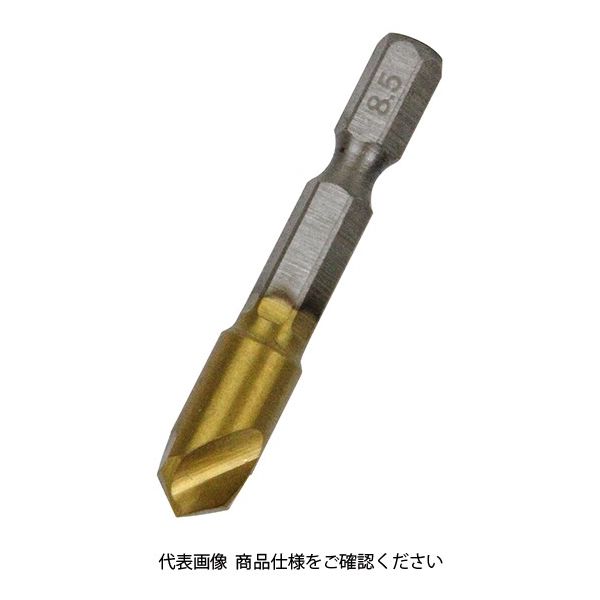 藤原産業 SK11 六角軸Tin鉄ドリル 極短 8.5mm 1セット(3個)（直送品）