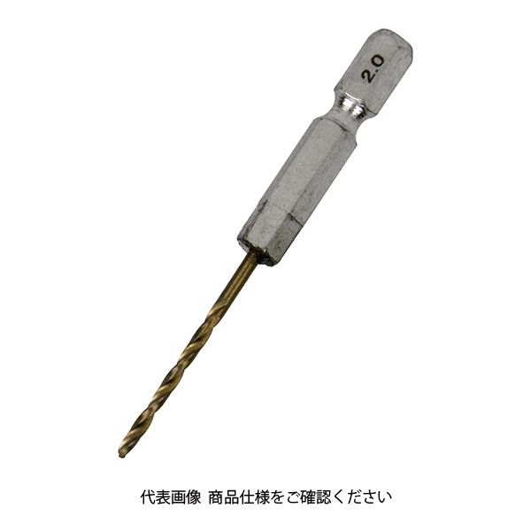 藤原産業 SK11 六角軸Tin鉄ドリル 普通 2.0mm 1セット(5個)（直送品）